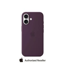 Apple IPHONE 16 SILICONE CASE WITH MAGSAFE - PLUM