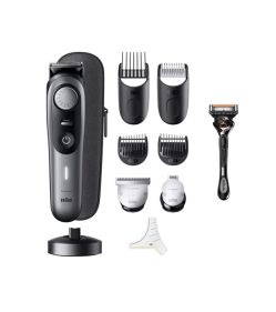 BRAUN BT 9420 PRO BEARD TRIMMER 9 WITH PROBLADE PROWHEEL LOCK AND 10 BARBERING TOOLS